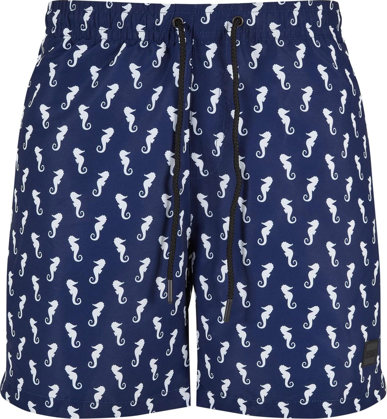 Urban Classics Plavecké šortky ultramarínová modř / bílá