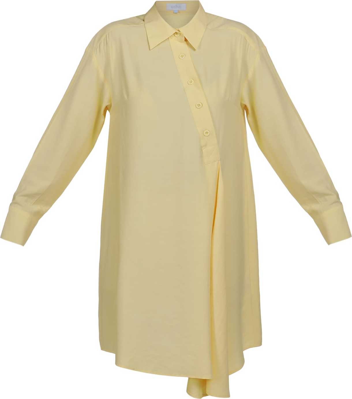 usha BLUE LABEL Košilové šaty žlutá