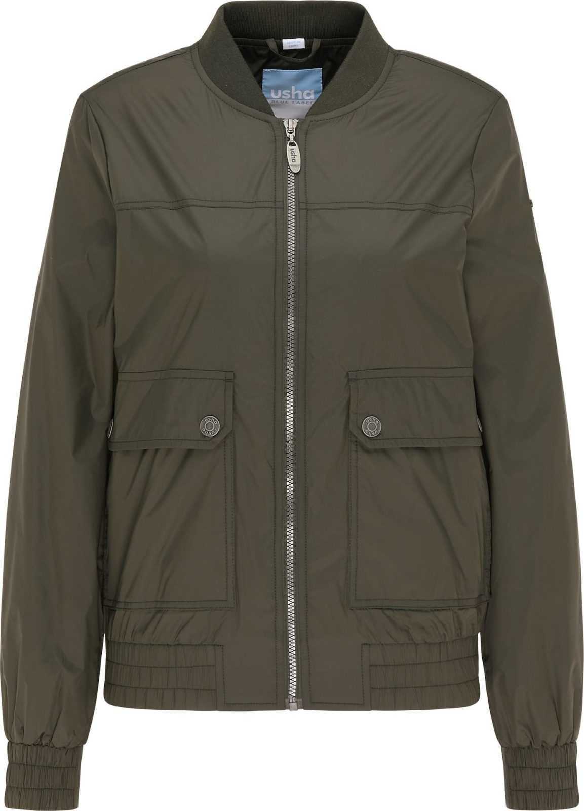 usha BLUE LABEL Přechodná bunda khaki