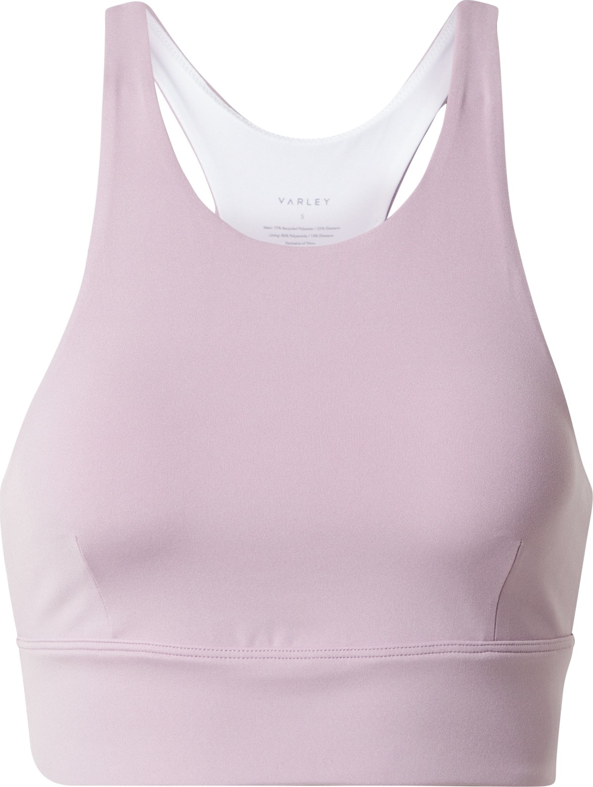Varley Sportovní podprsenka 'Let's move Harris' fialová