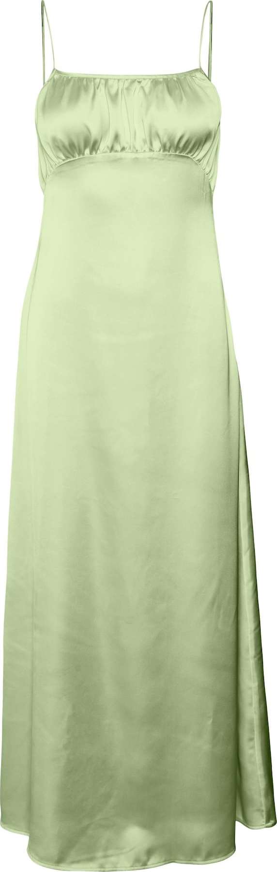 Vero Moda Collab Společenské šaty 'Milena' světle zelená