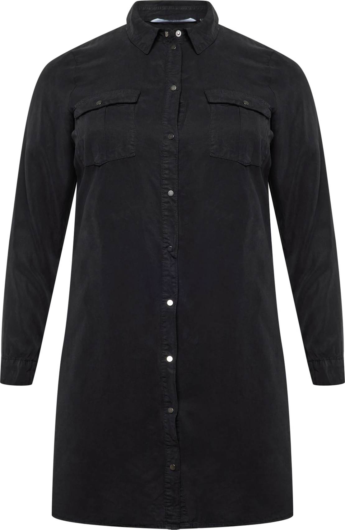 Vero Moda Curve Košilové šaty 'SILA' černá