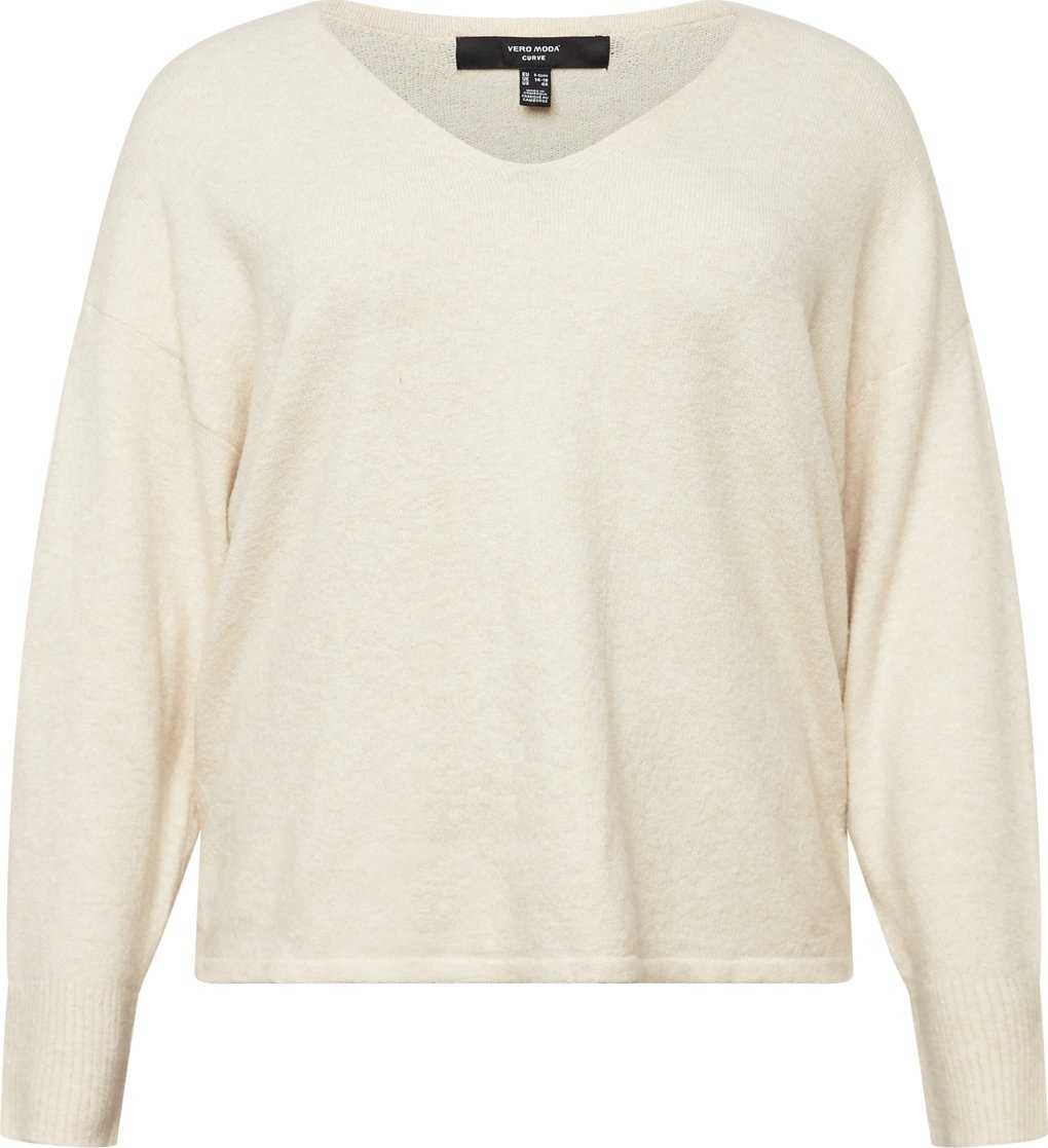 Vero Moda Curve Svetr 'DOFFY' béžová
