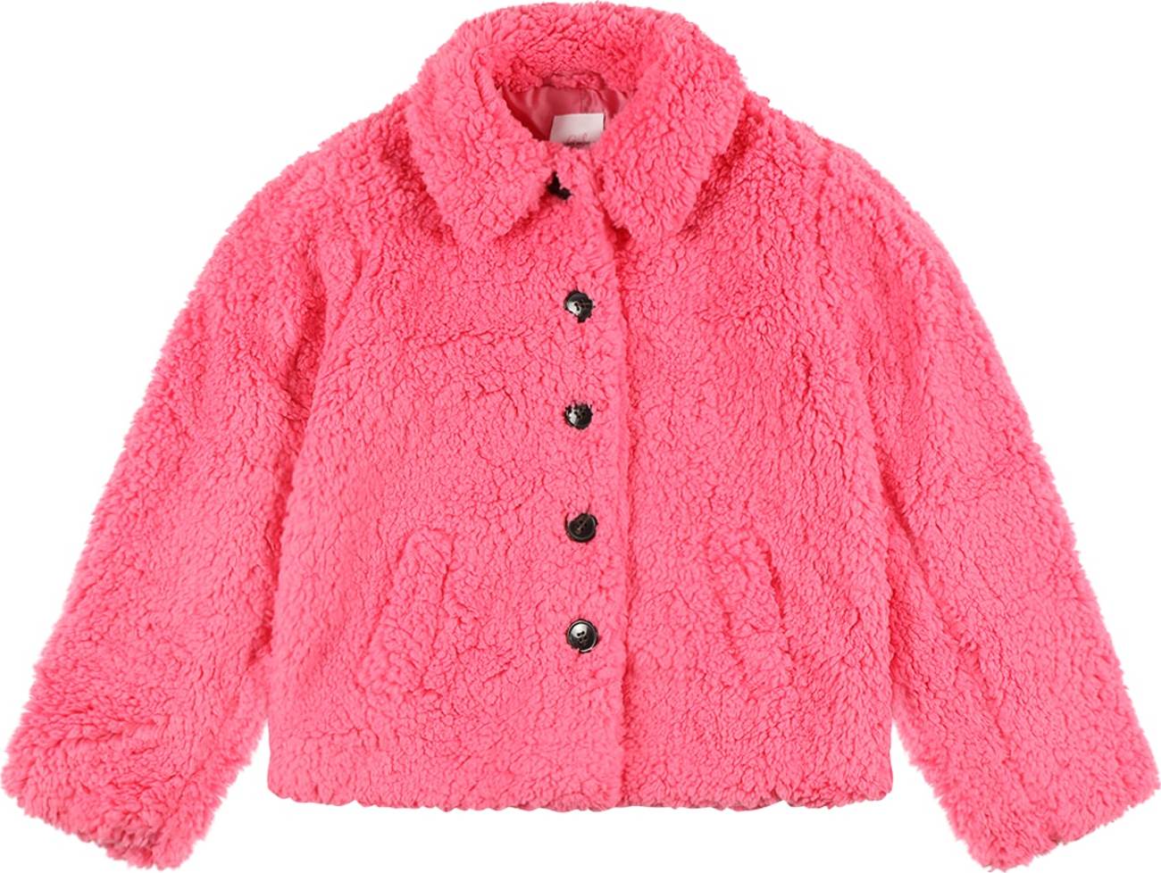 Vero Moda Girl Přechodná bunda 'COOPER' svítivě růžová
