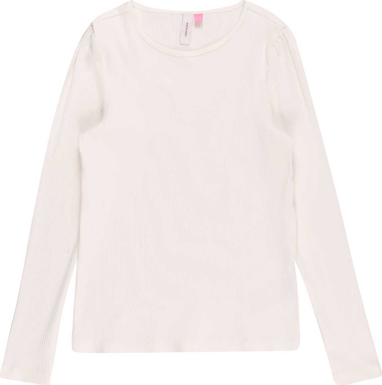 Vero Moda Girl Tričko 'LAVENDER' bílá