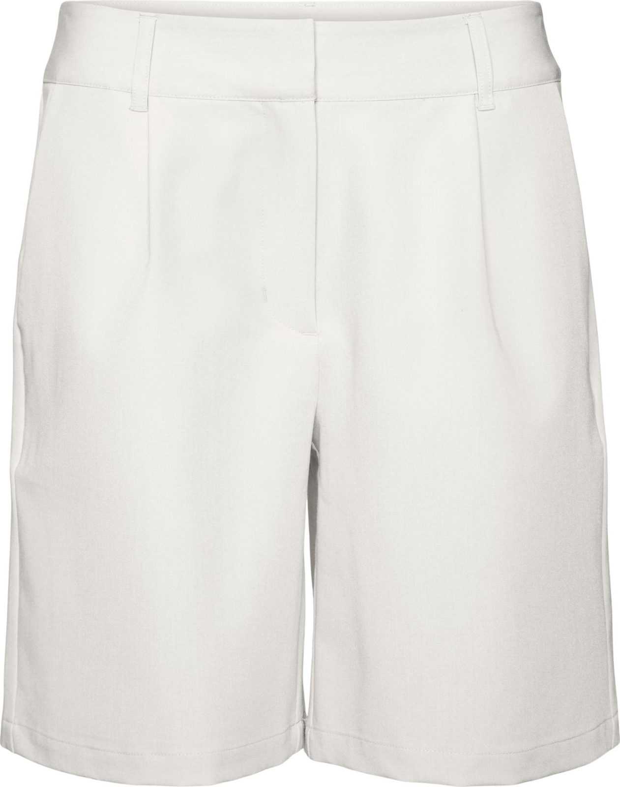 VERO MODA Kalhoty se sklady v pase 'Zelda' bílá