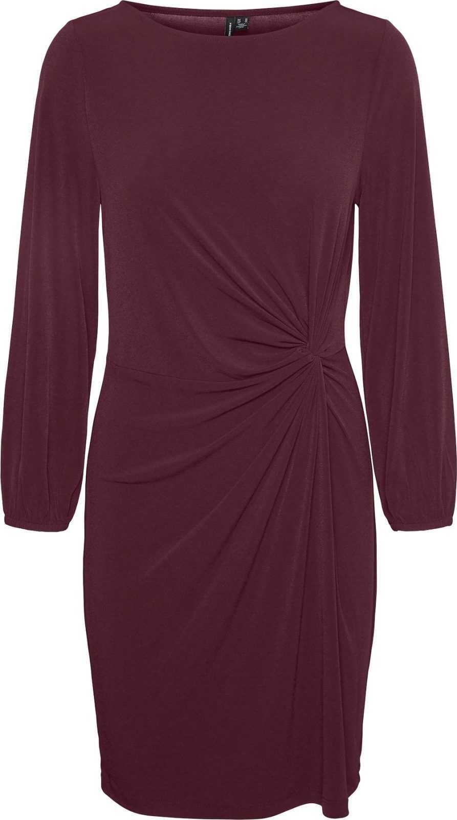 VERO MODA Šaty purpurová