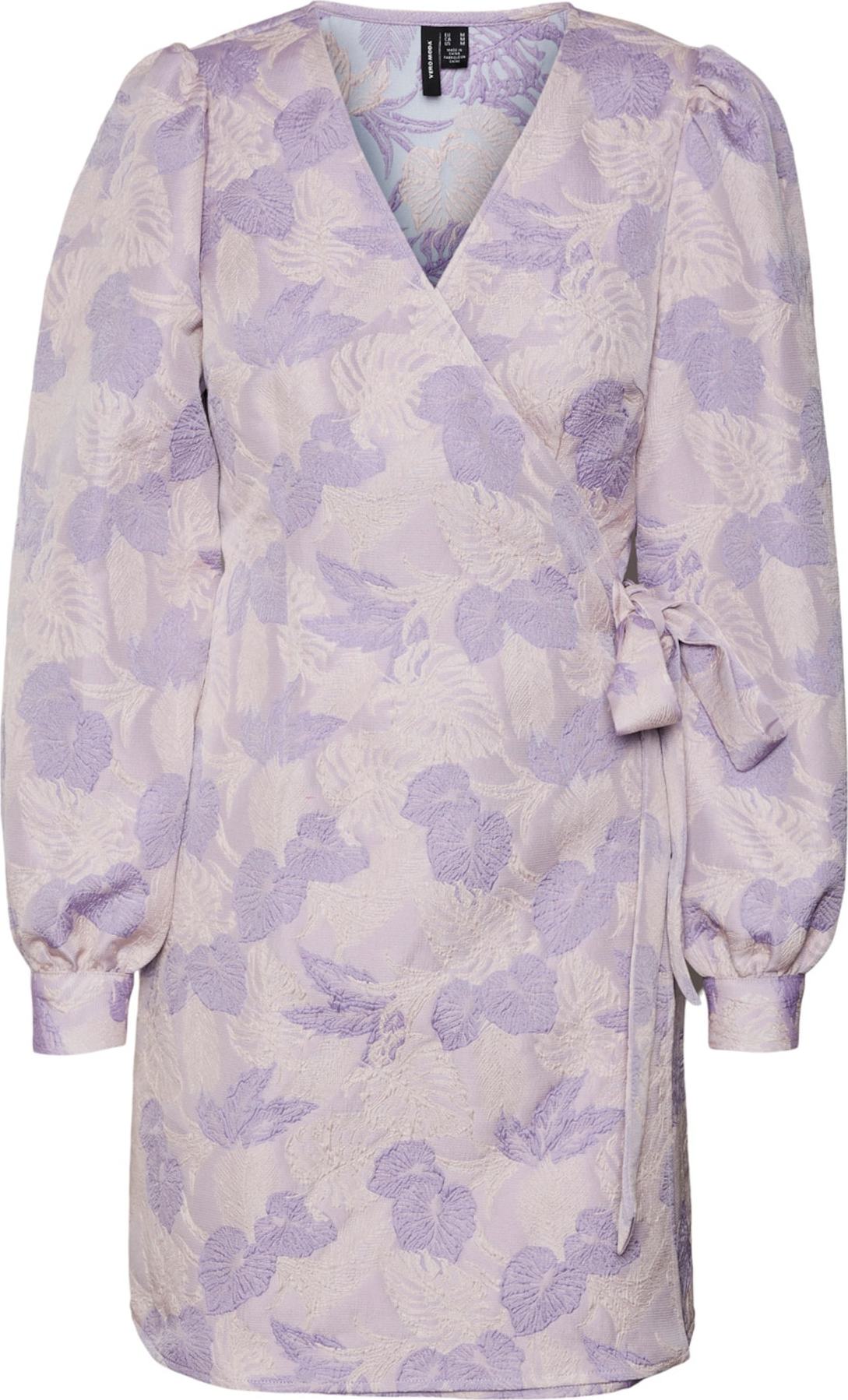 VERO MODA Společenské šaty fialová / orchidej