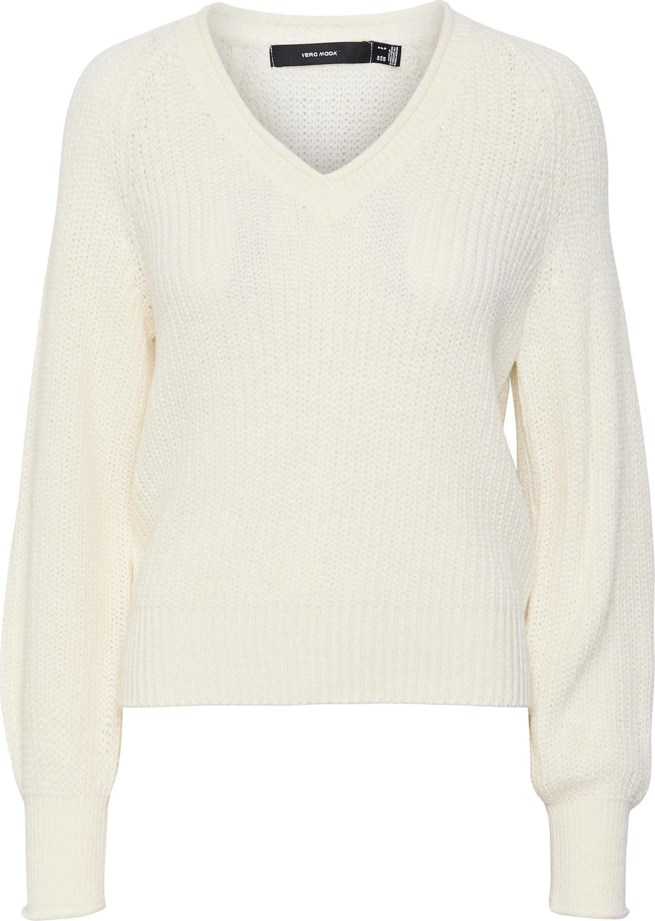 VERO MODA Svetr 'SAYLA' krémová