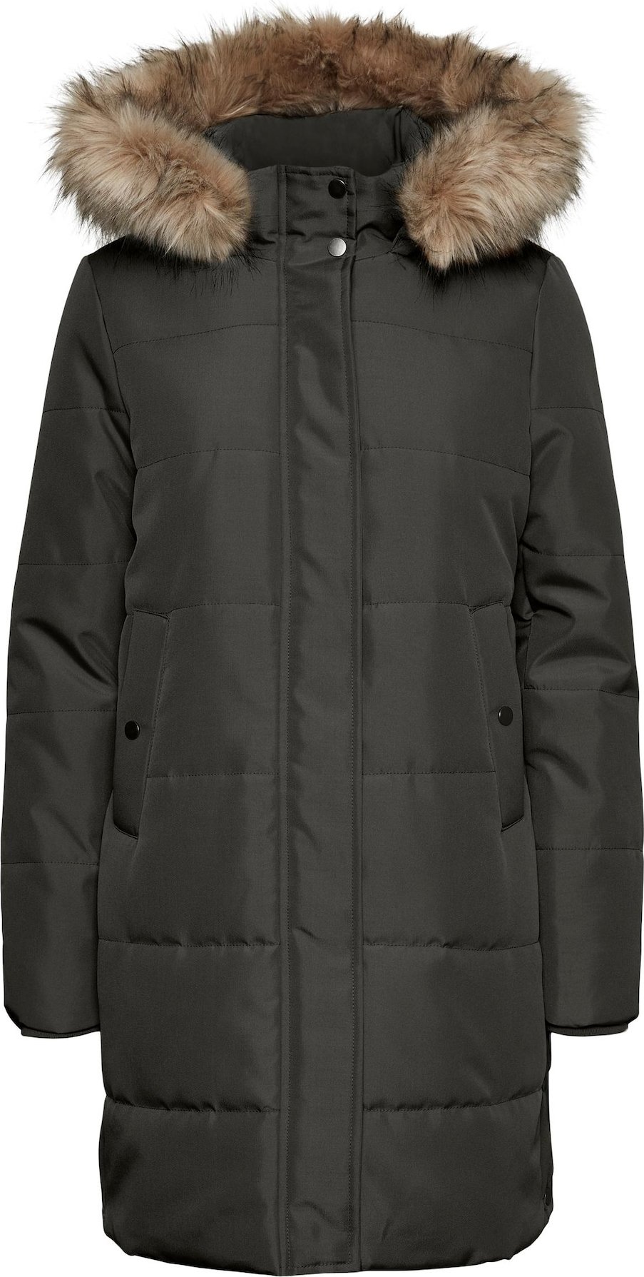 VERO MODA Zimní kabát 'Addison' jedle