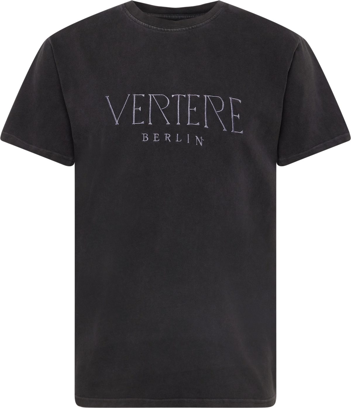 Vertere Berlin Tričko 'CLOCKWORK' stříbrně šedá / černá