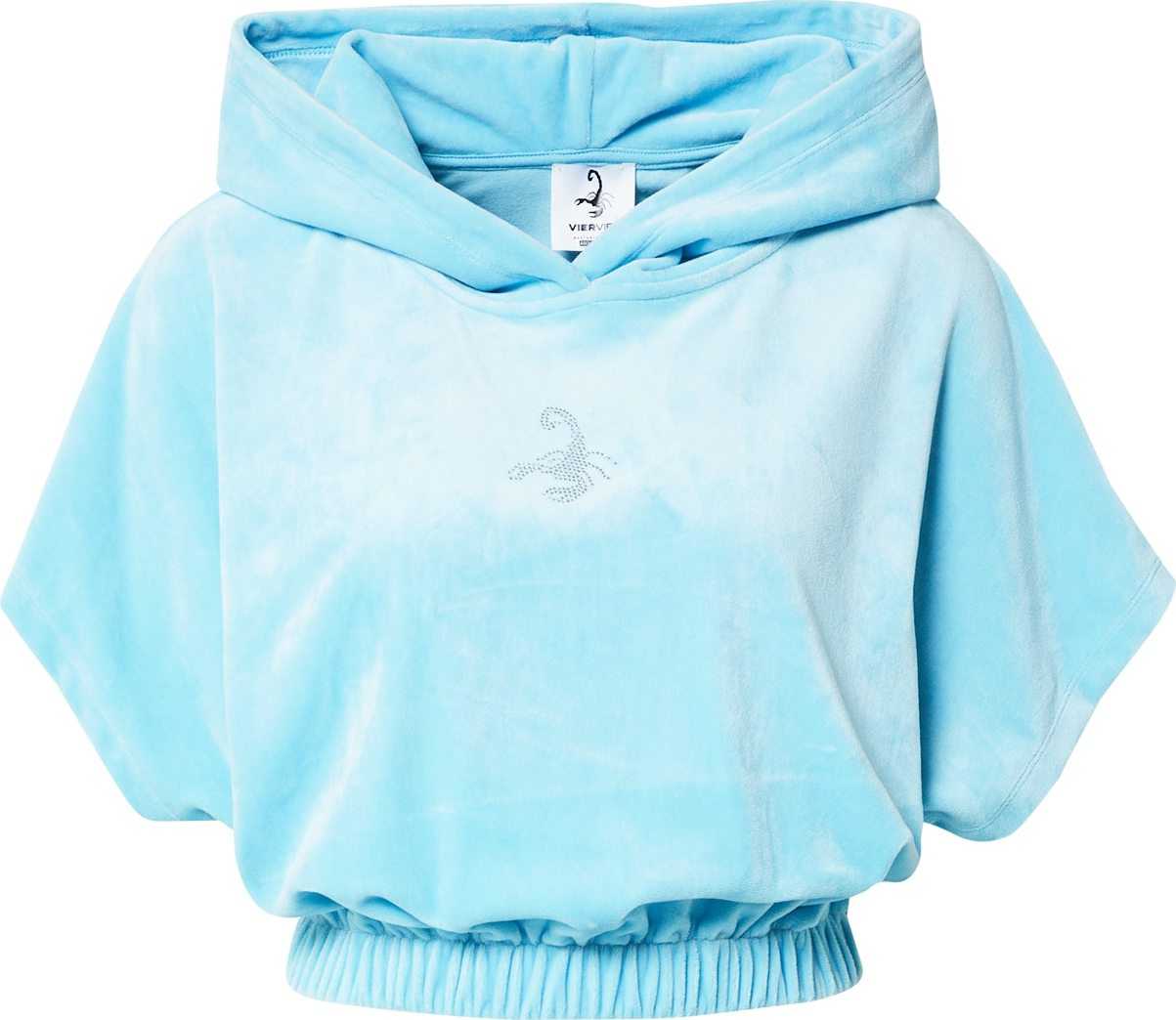VIERVIER Mikina 'Alessia' světlemodrá