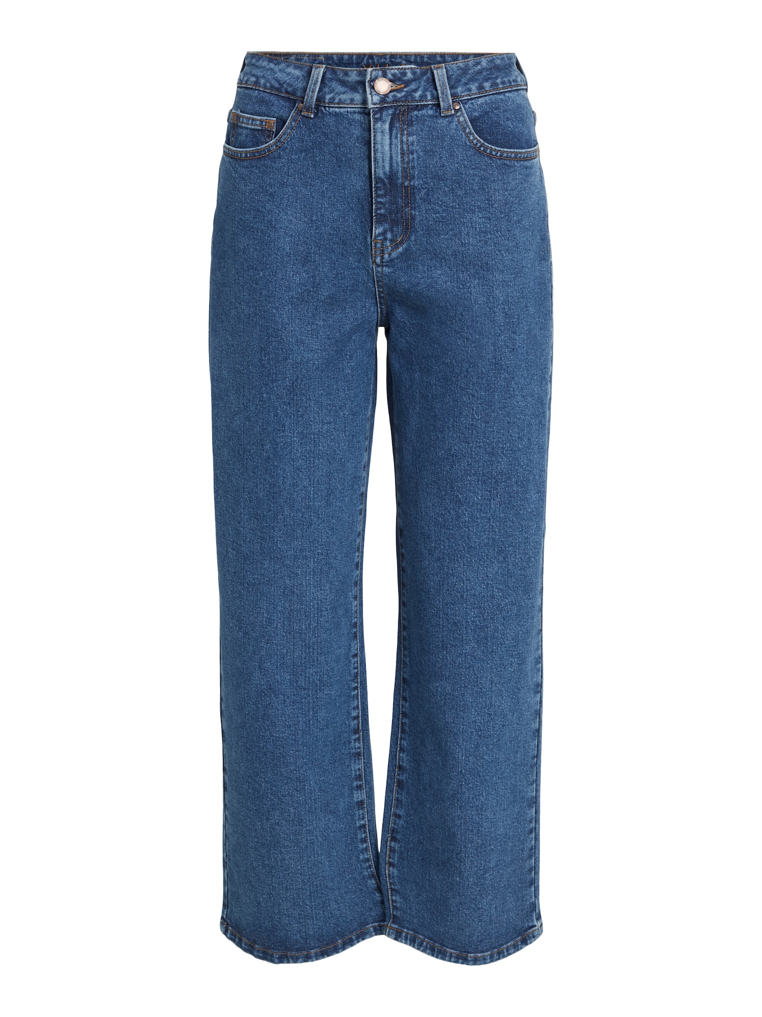 VILA Džíny modrá džínovina