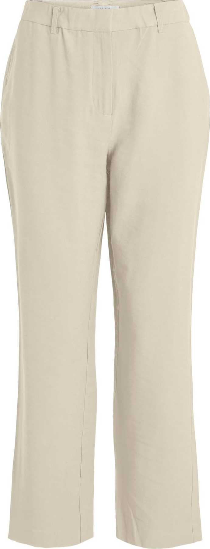 VILA Kalhoty 'Stacie' krémová