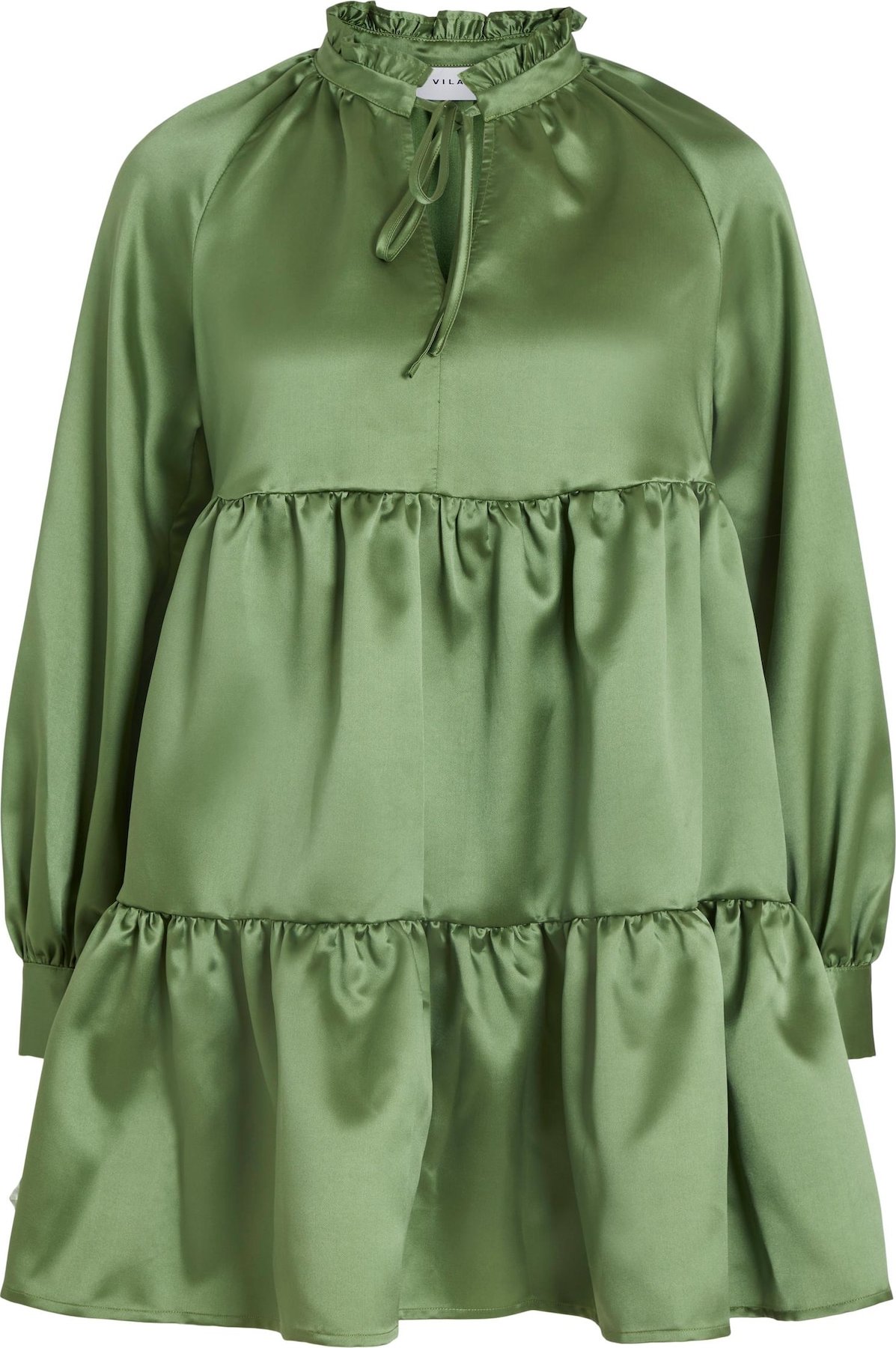 Vila Petite Košilové šaty 'Shina' zelená