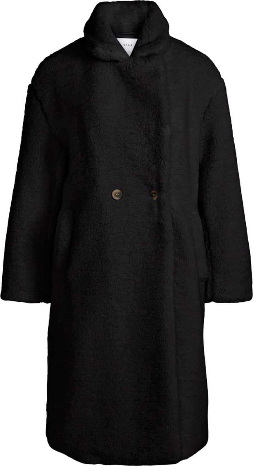VILA Přechodný kabát 'ARVIDA ' černá
