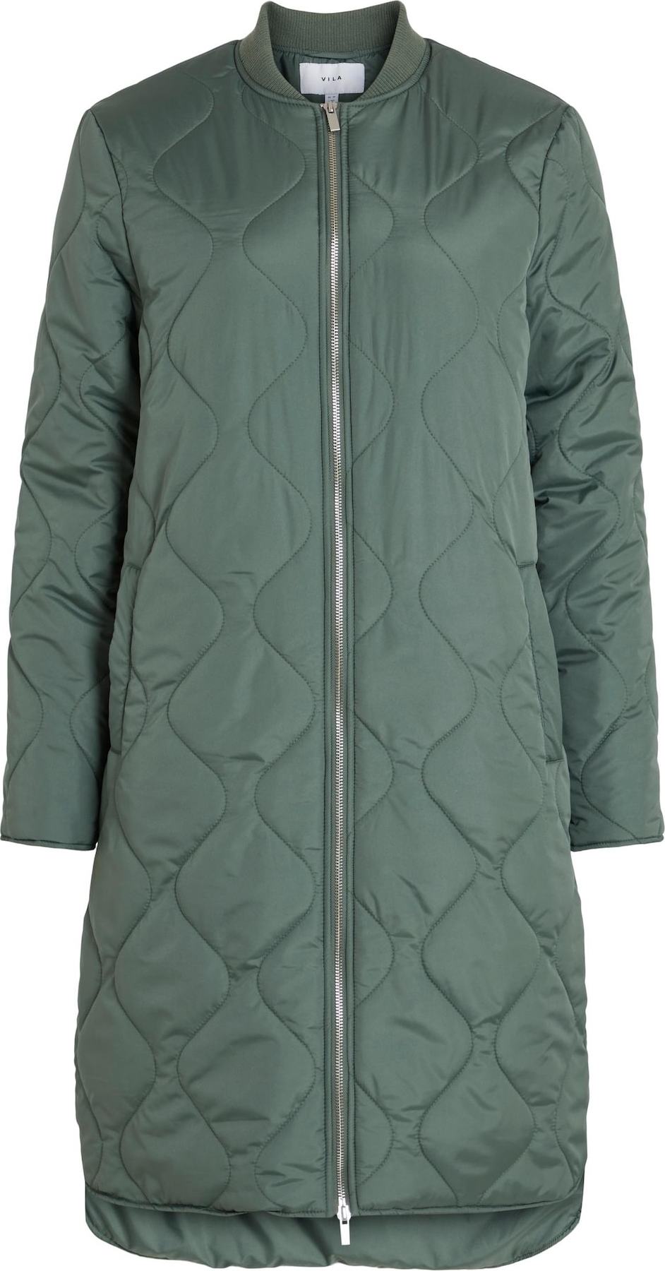 VILA Přechodný kabát 'MANON' nefritová