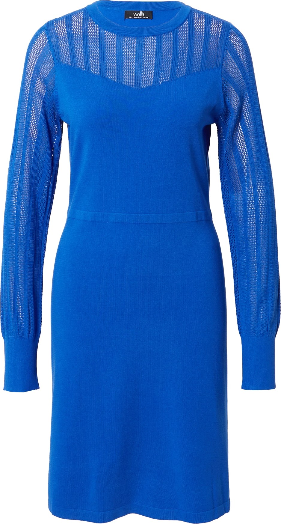 Wallis Úpletové šaty 'Pointelle' modrá