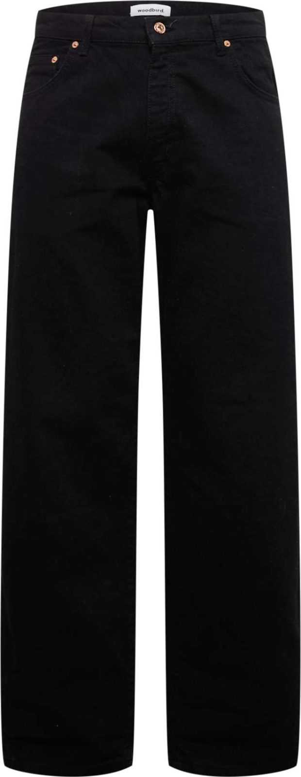 Woodbird Džíny 'Leroy' černá