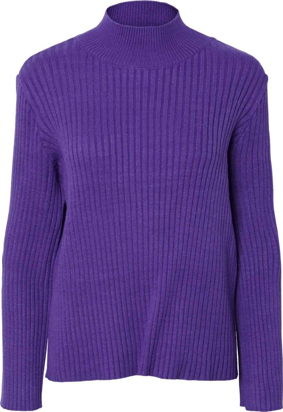 Y.A.S Svetr 'Asta' tmavě fialová