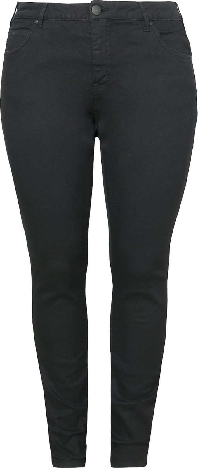 Zizzi Džíny 'AMY' černá džínovina