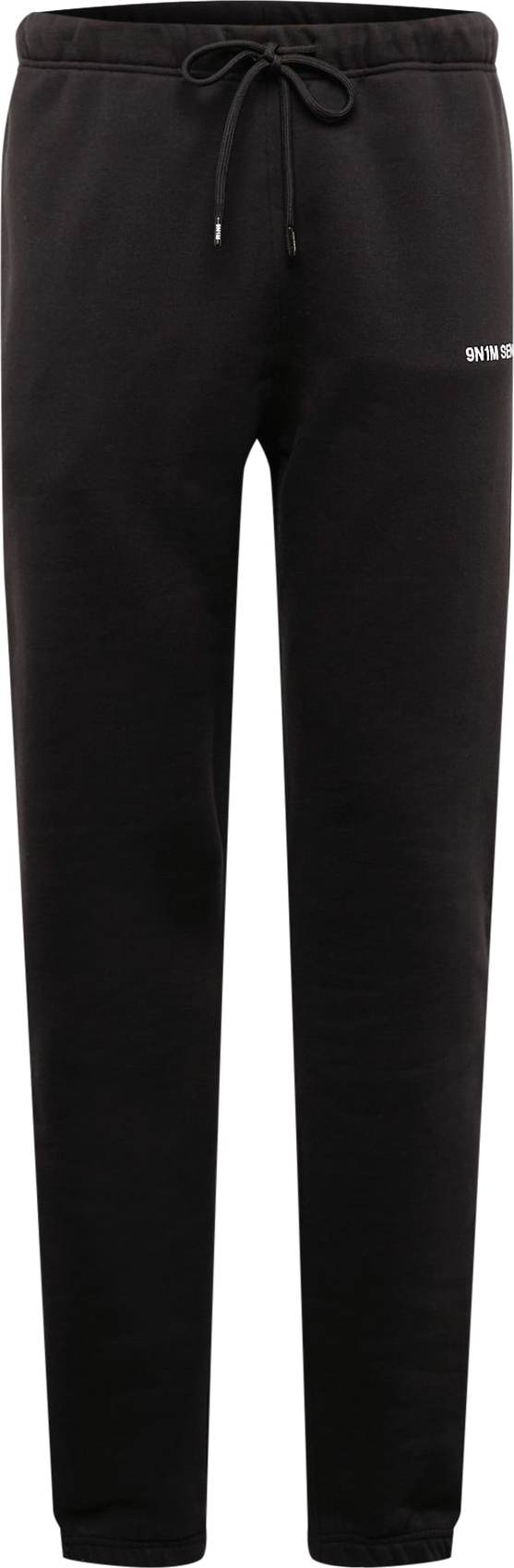 9N1M SENSE Kalhoty černá / bílá