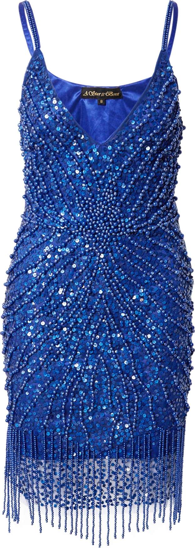 A STAR IS BORN Koktejlové šaty modrá