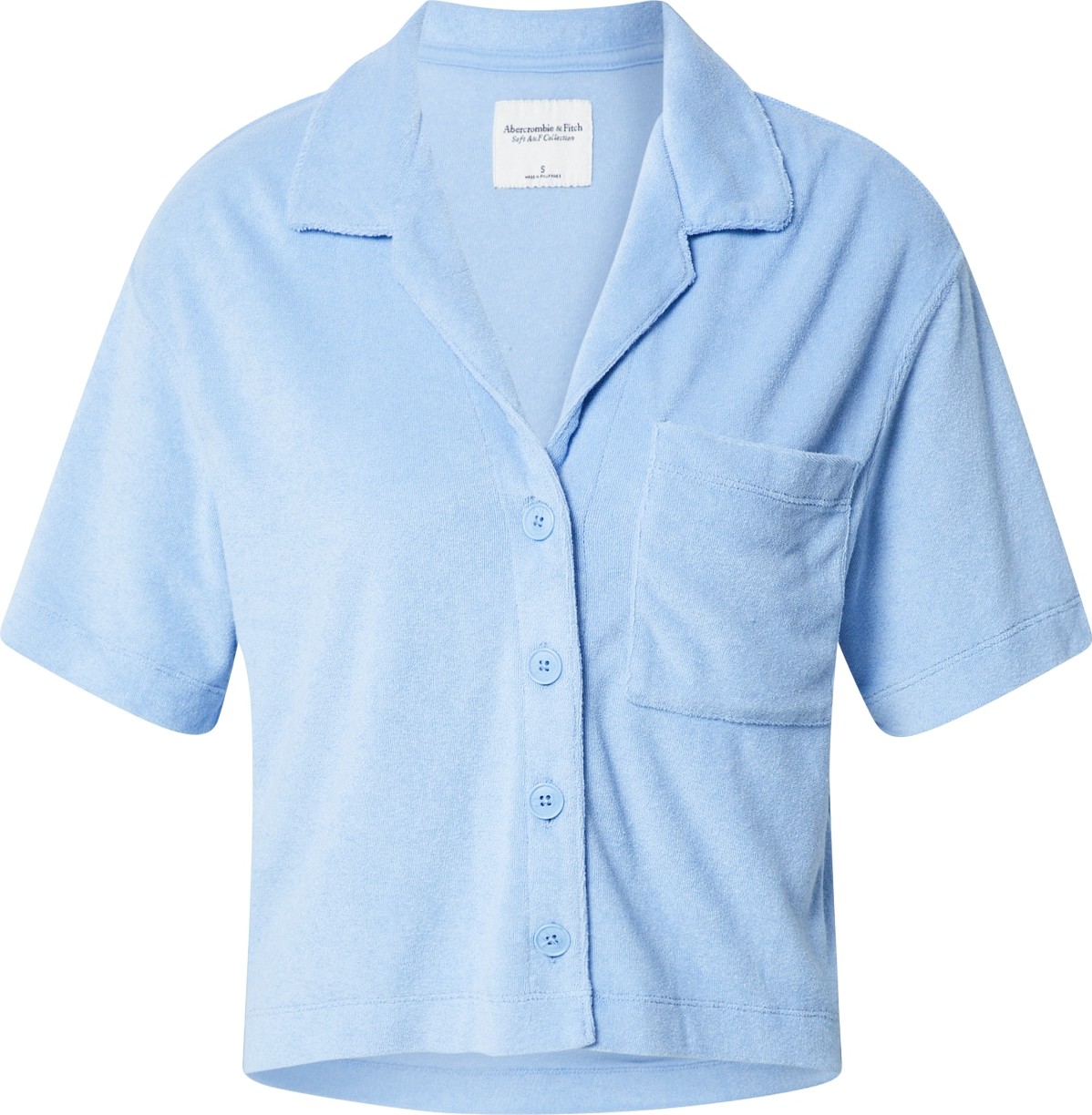Abercrombie & Fitch Mikina světlemodrá