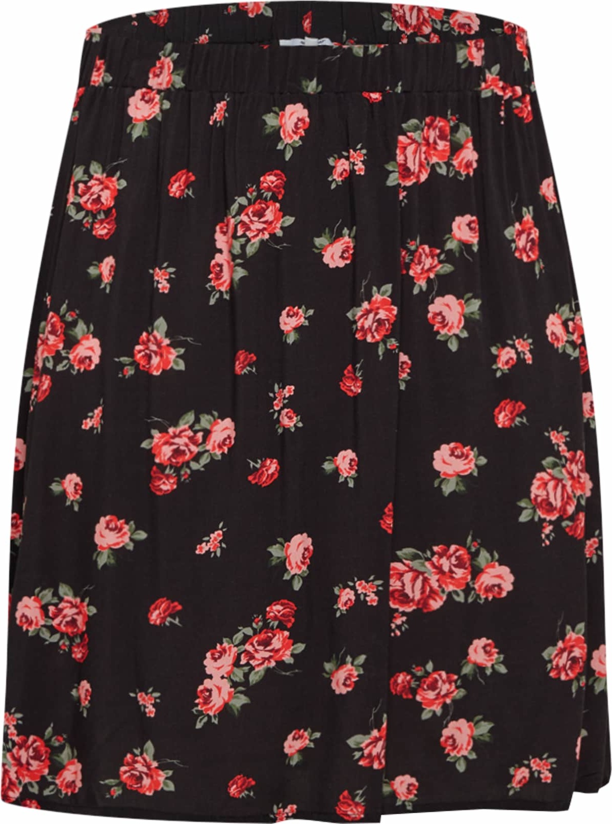 ABOUT YOU Curvy Sukně 'Malin' tmavě růžová / černá