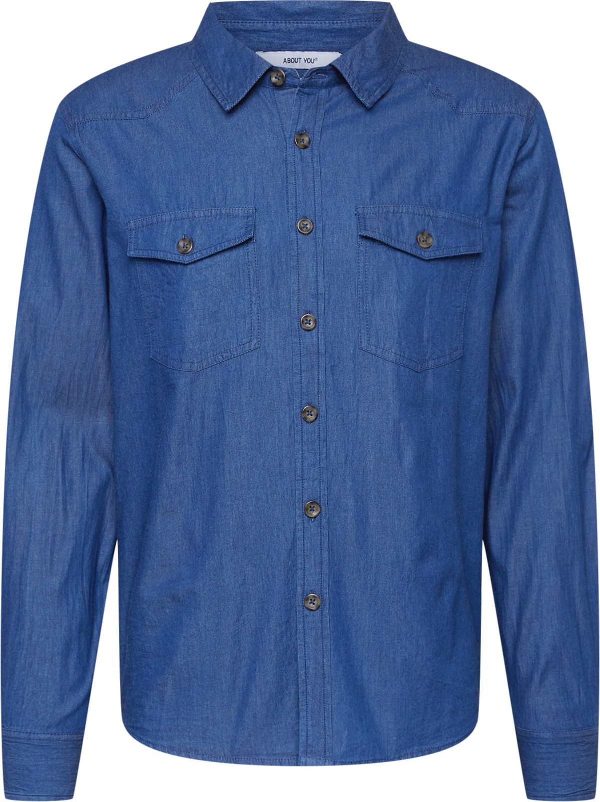 ABOUT YOU Košile 'Devin' modrá džínovina