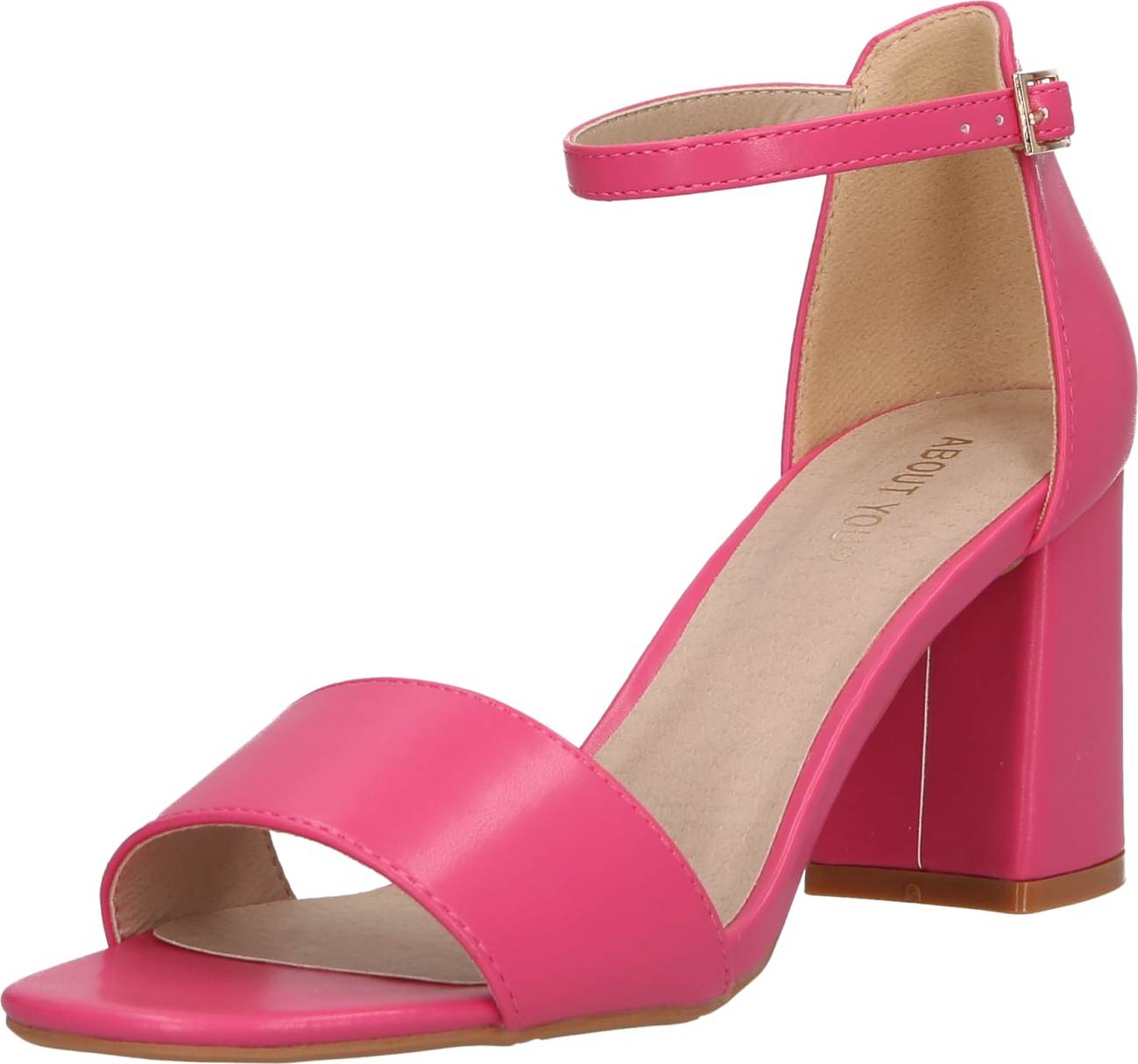 ABOUT YOU Páskové sandály 'Alisha' pink