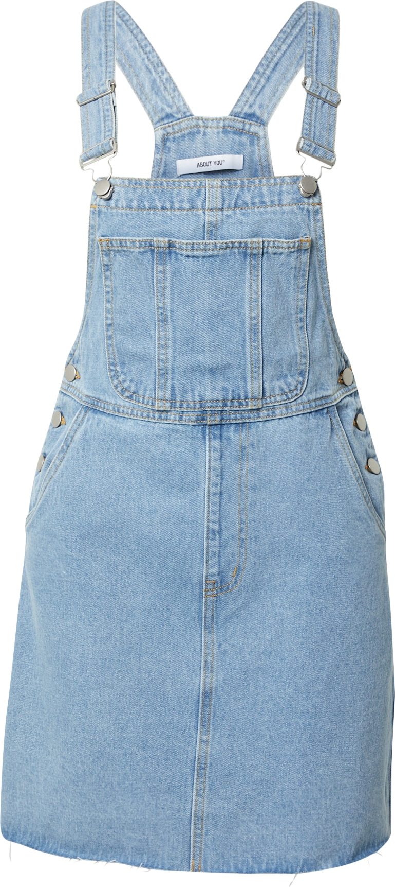 ABOUT YOU Laclová sukně 'Gemma' světlemodrá