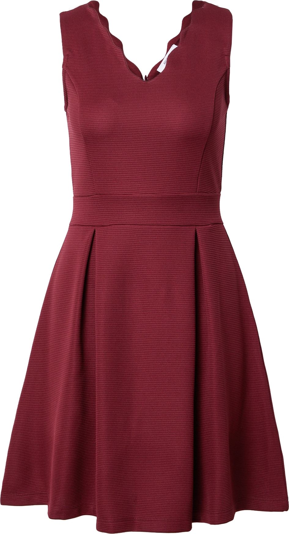 ABOUT YOU Koktejlové šaty 'Melody' bordó