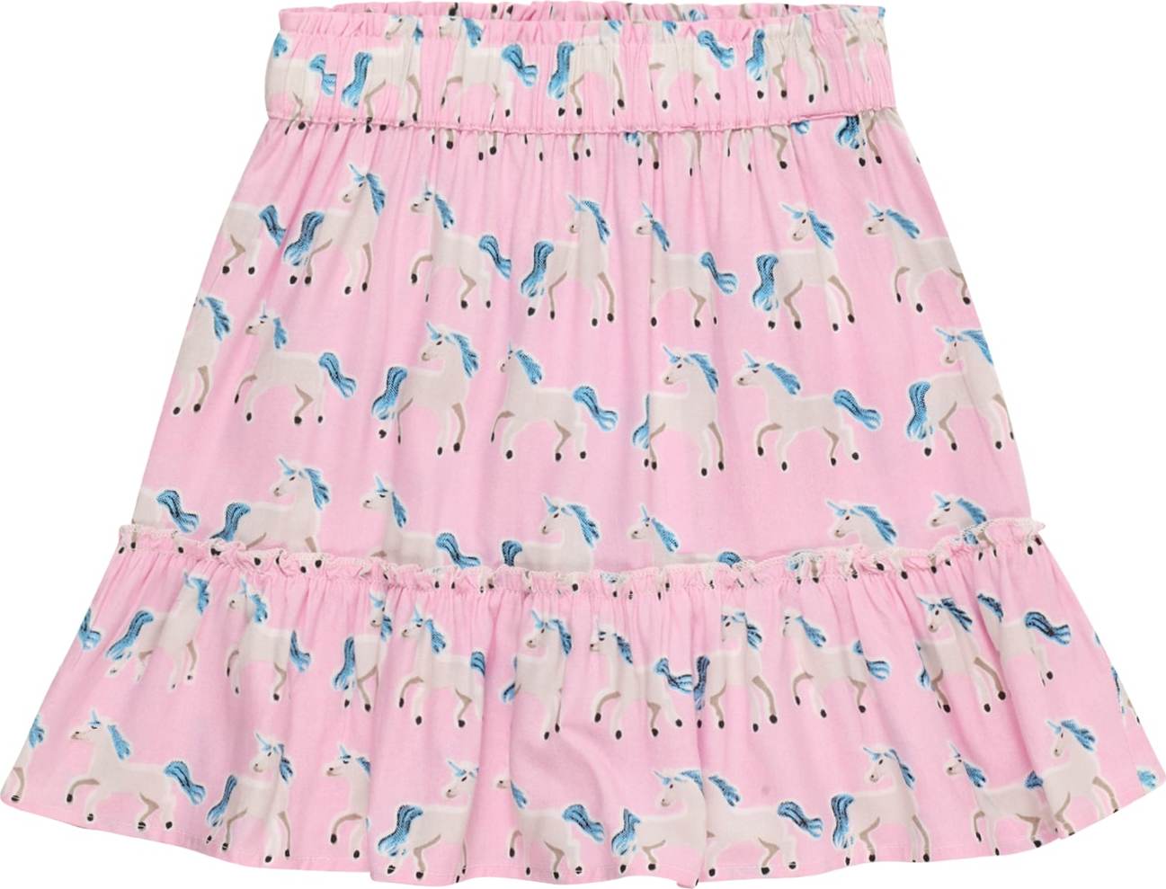 ABOUT YOU Sukně 'Maja' světlemodrá / pudrová / světle růžová