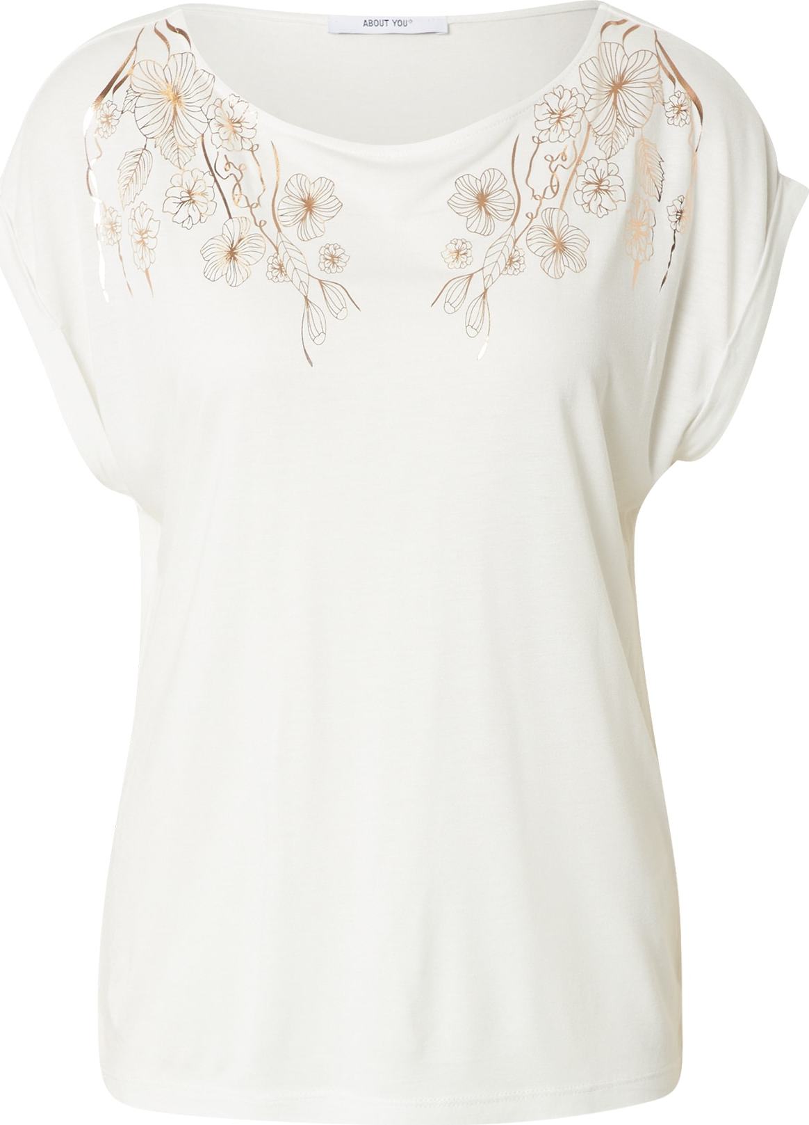 ABOUT YOU Tričko 'Camille' bílá