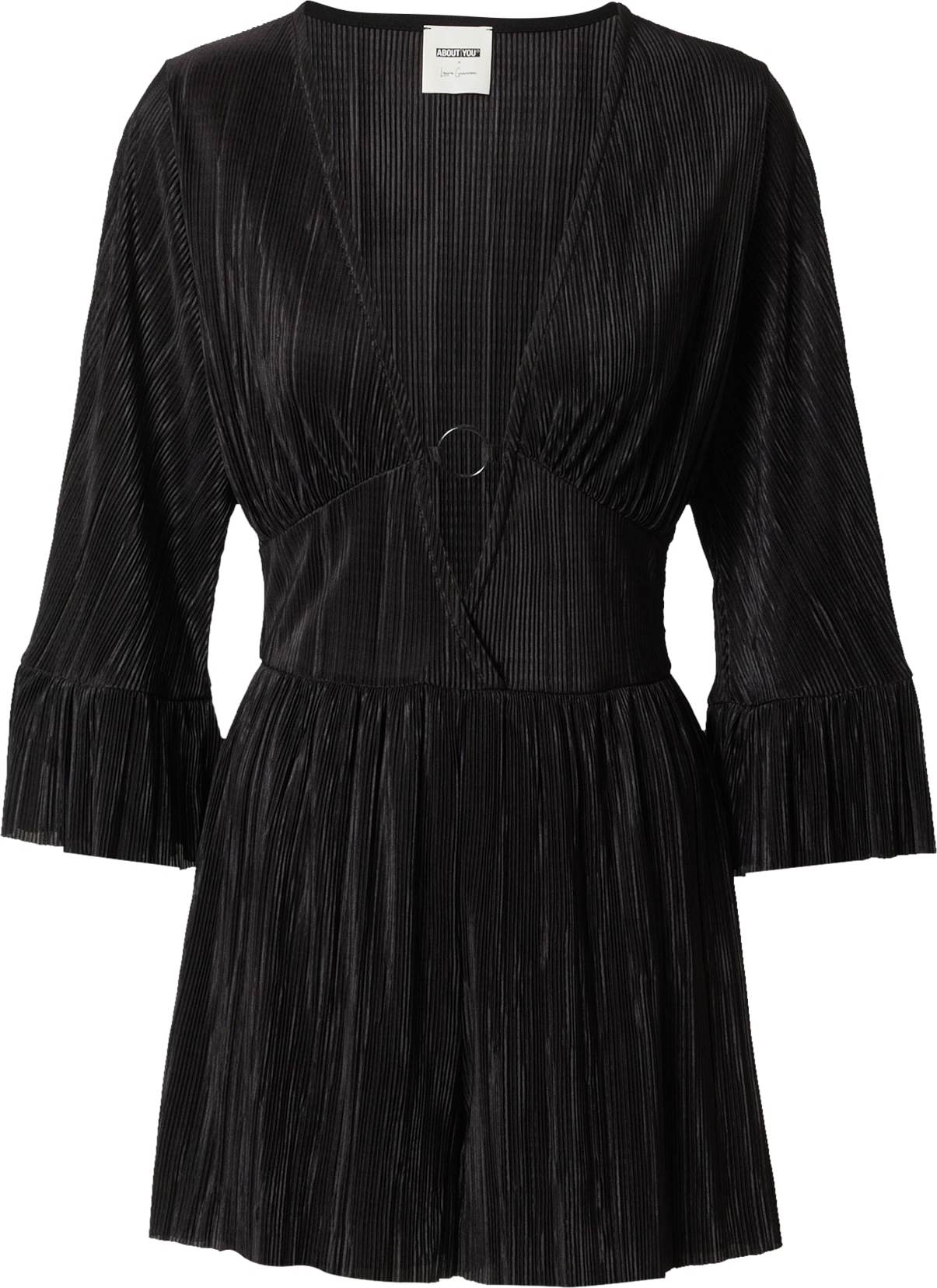 ABOUT YOU x Laura Giurcanu Overal 'Ashley' černá