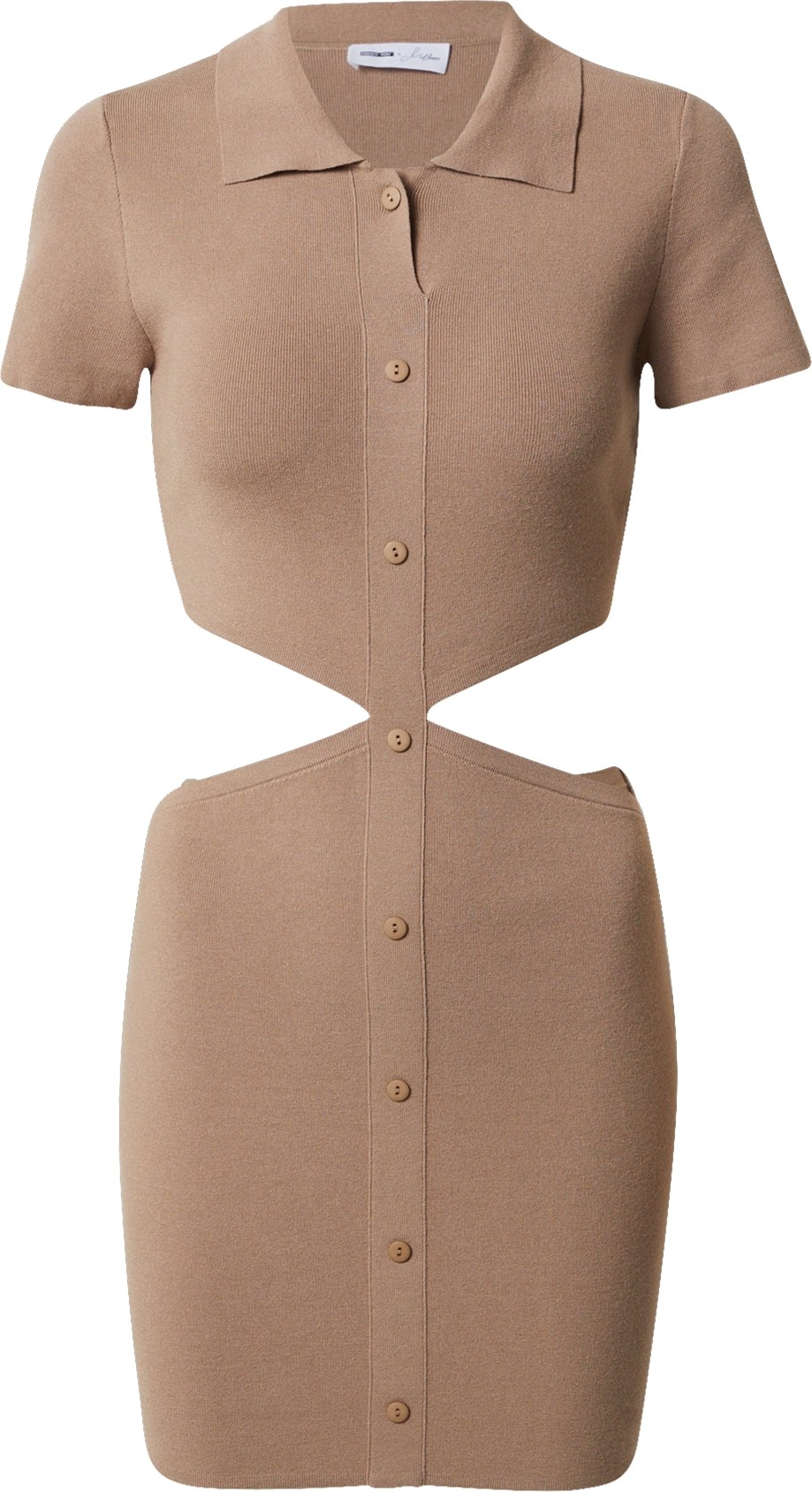 ABOUT YOU x Millane Šaty 'Fine' hnědá