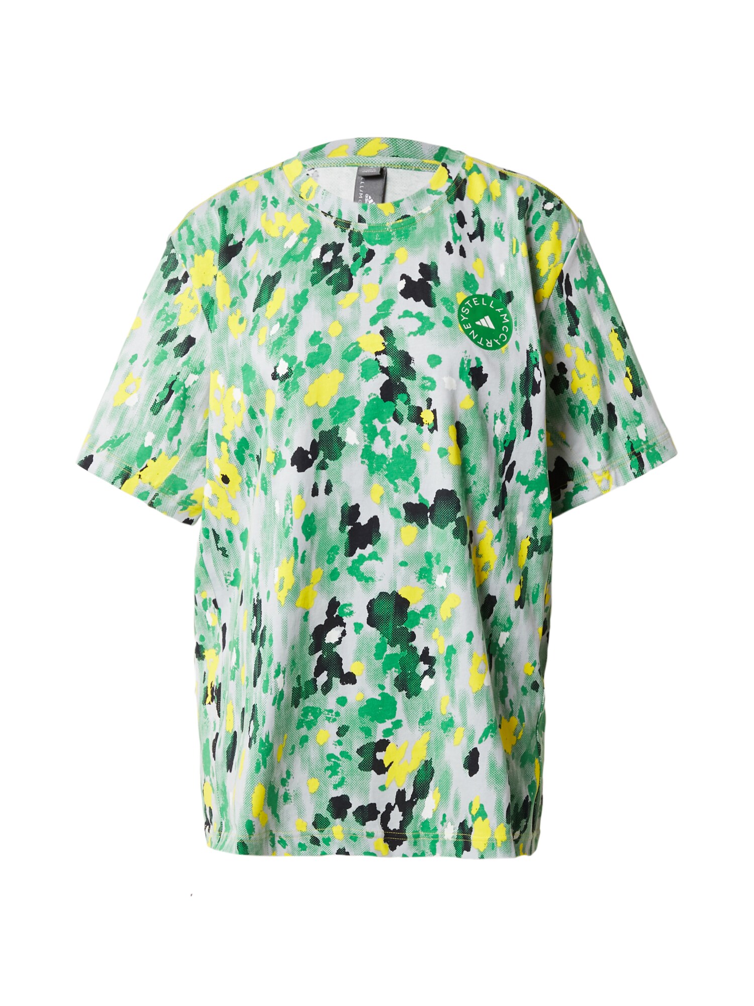 ADIDAS BY STELLA MCCARTNEY Funkční tričko žlutá / zelená / černá / offwhite