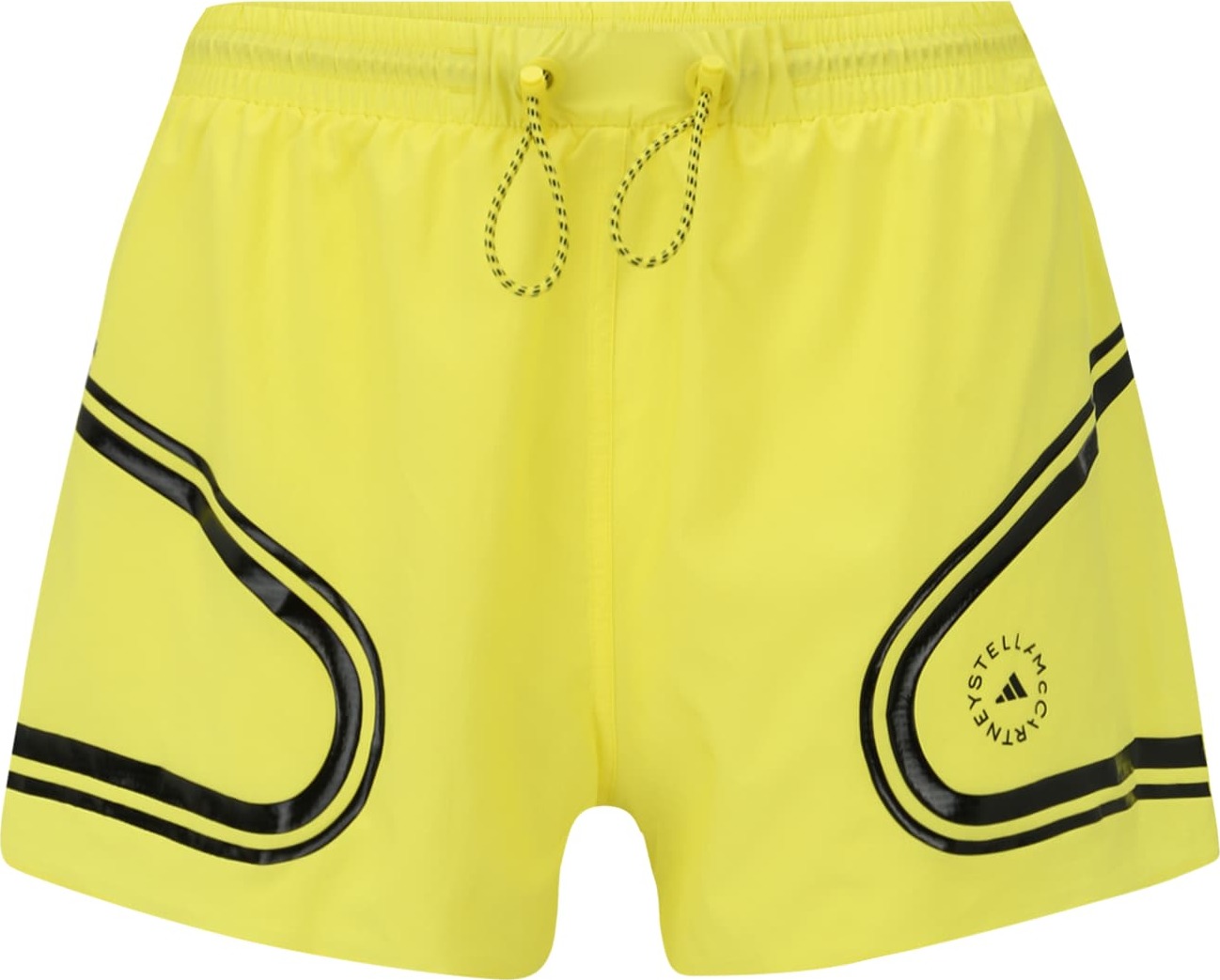 ADIDAS BY STELLA MCCARTNEY Sportovní kalhoty 'TrePace' žlutá / černá