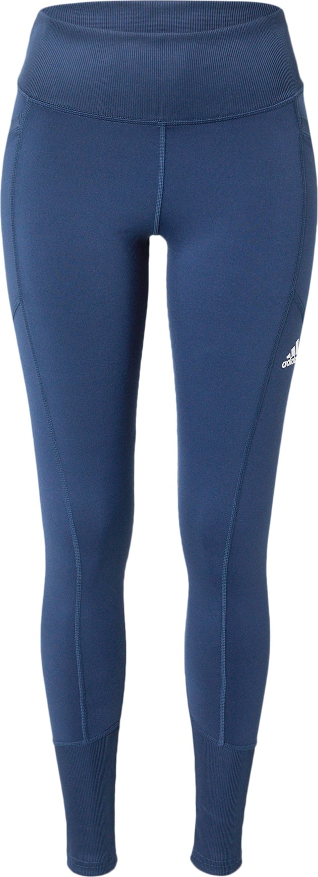 ADIDAS GOLF Sportovní kalhoty tmavě modrá / bílá