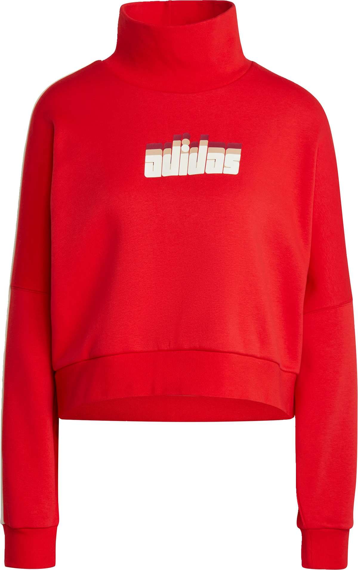 ADIDAS ORIGINALS Mikina mix barev / červená