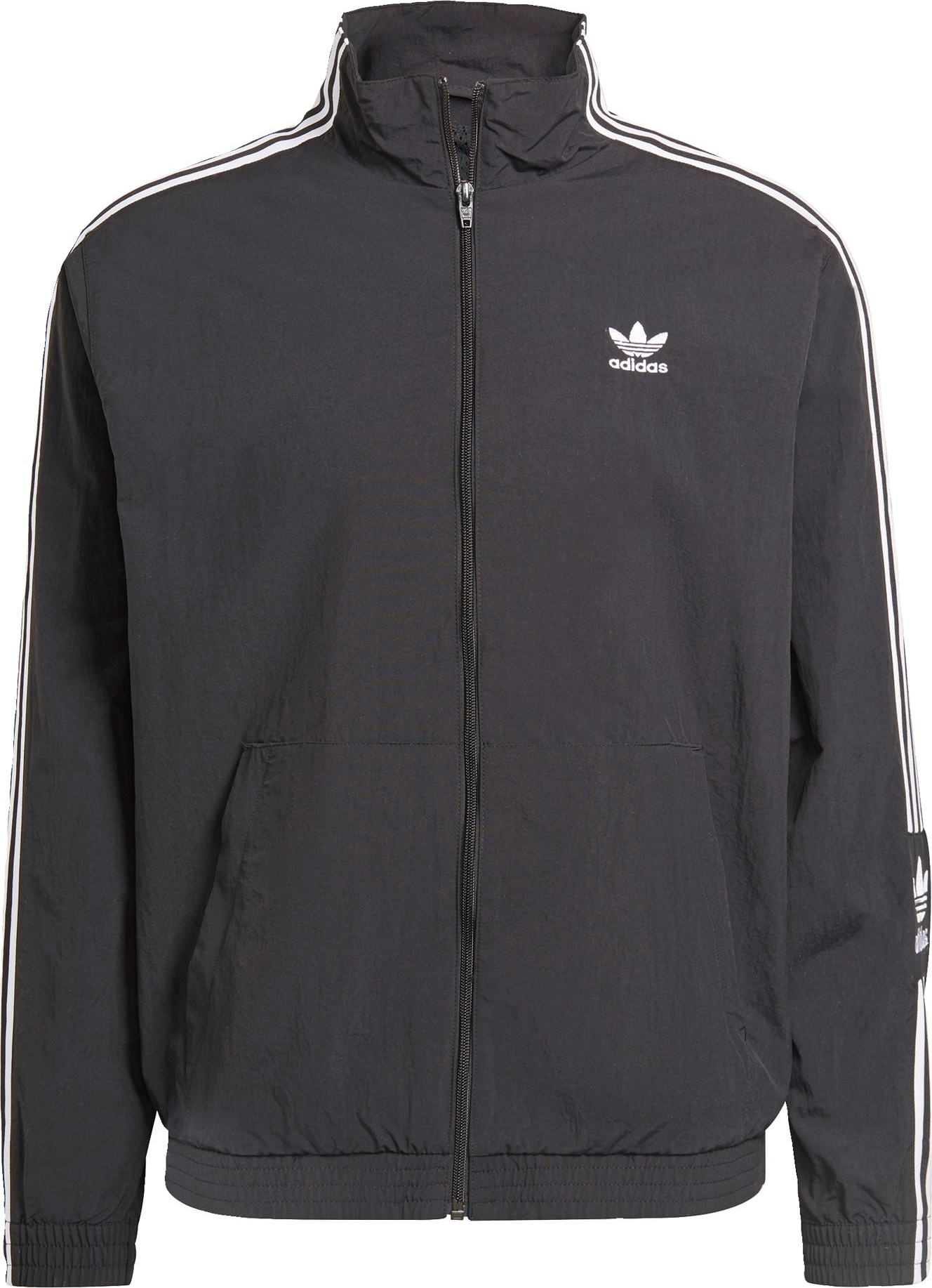 ADIDAS ORIGINALS Přechodná bunda černá / bílá