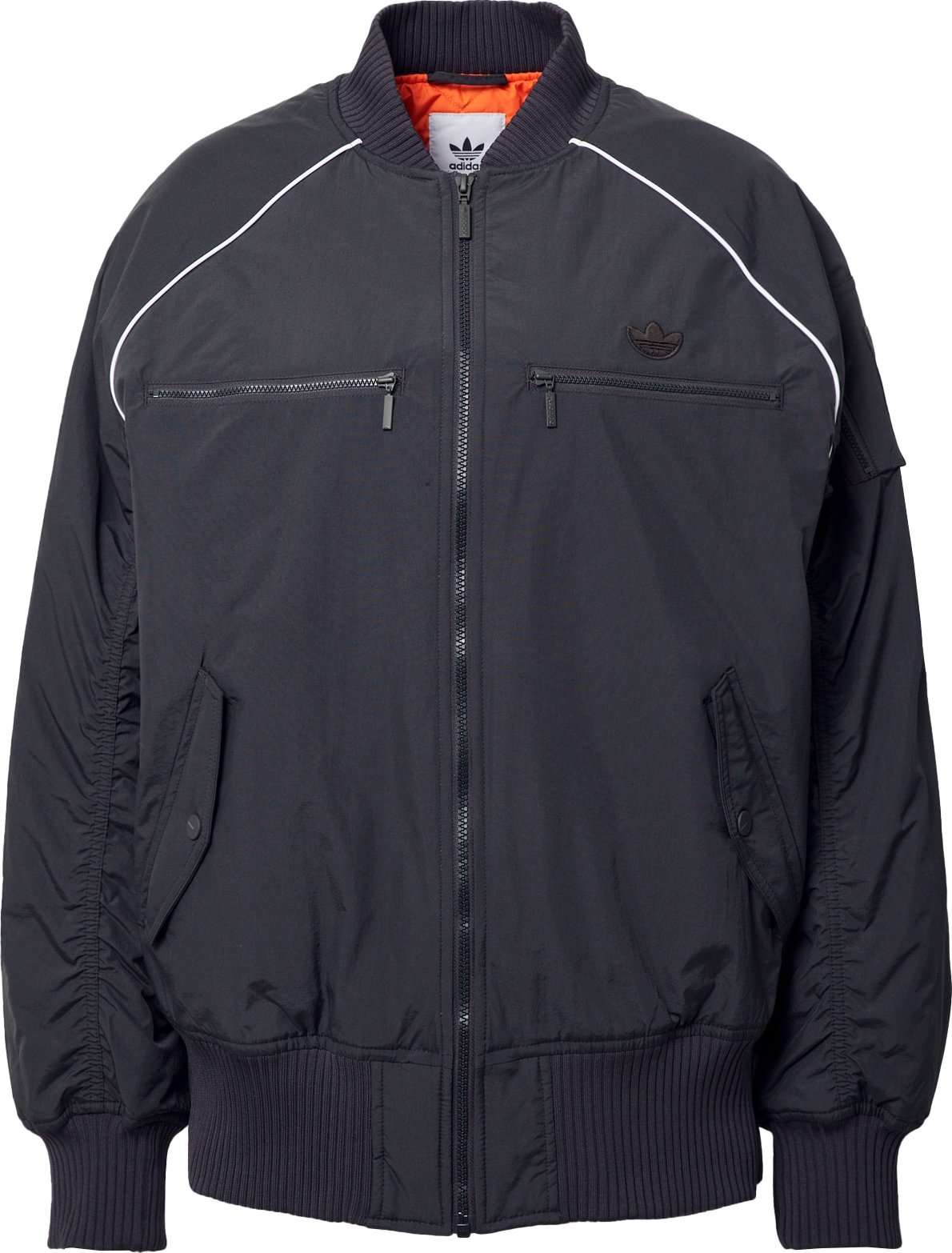 ADIDAS ORIGINALS Přechodná bunda černá / bílá