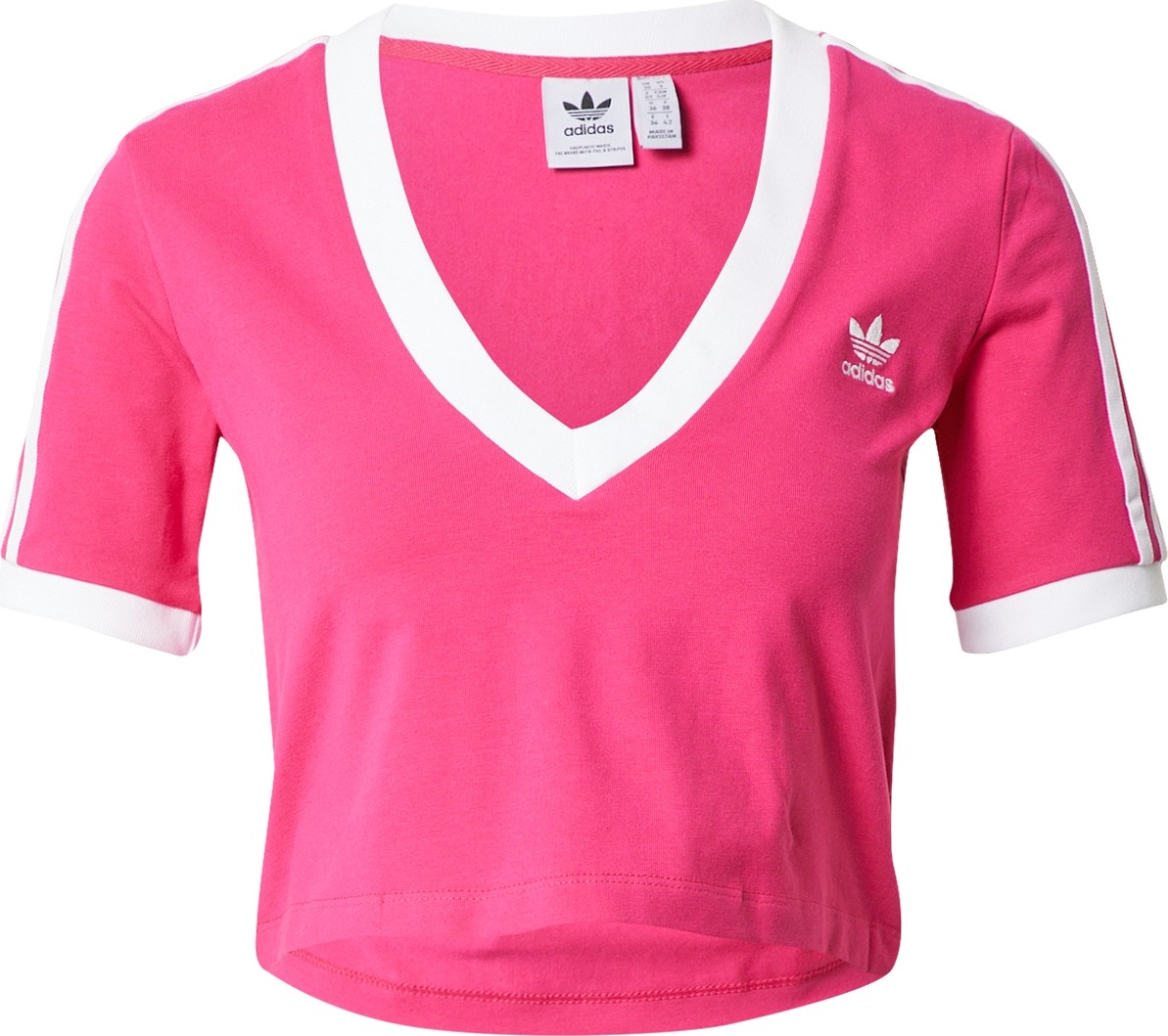 ADIDAS ORIGINALS Tričko pink / bílá