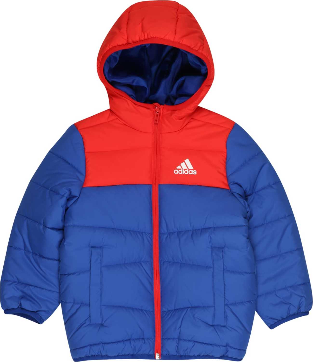 ADIDAS SPORTSWEAR Outdoorová bunda tyrkysová / světle červená / bílá