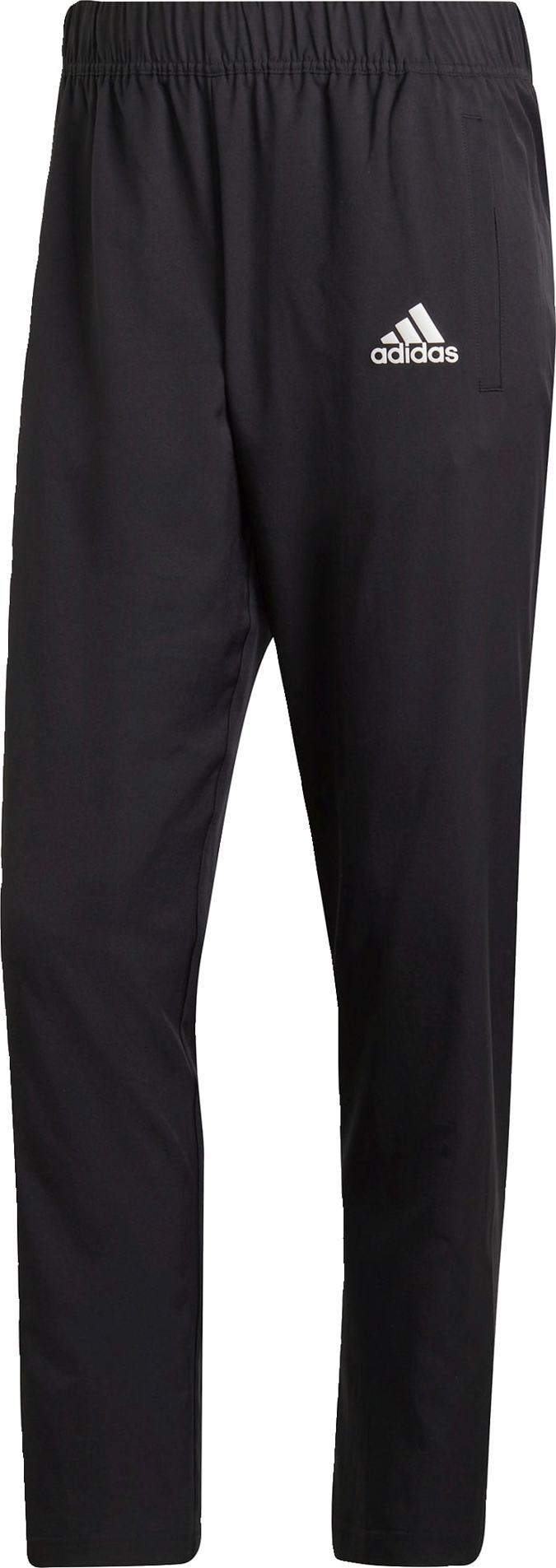 ADIDAS PERFORMANCE Sportovní kalhoty černá / bílá