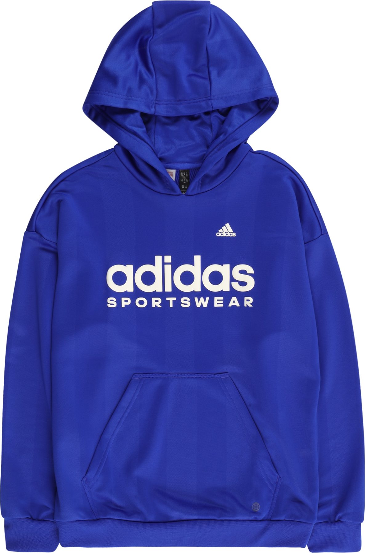 ADIDAS PERFORMANCE Sportovní mikina tmavě modrá / bílá