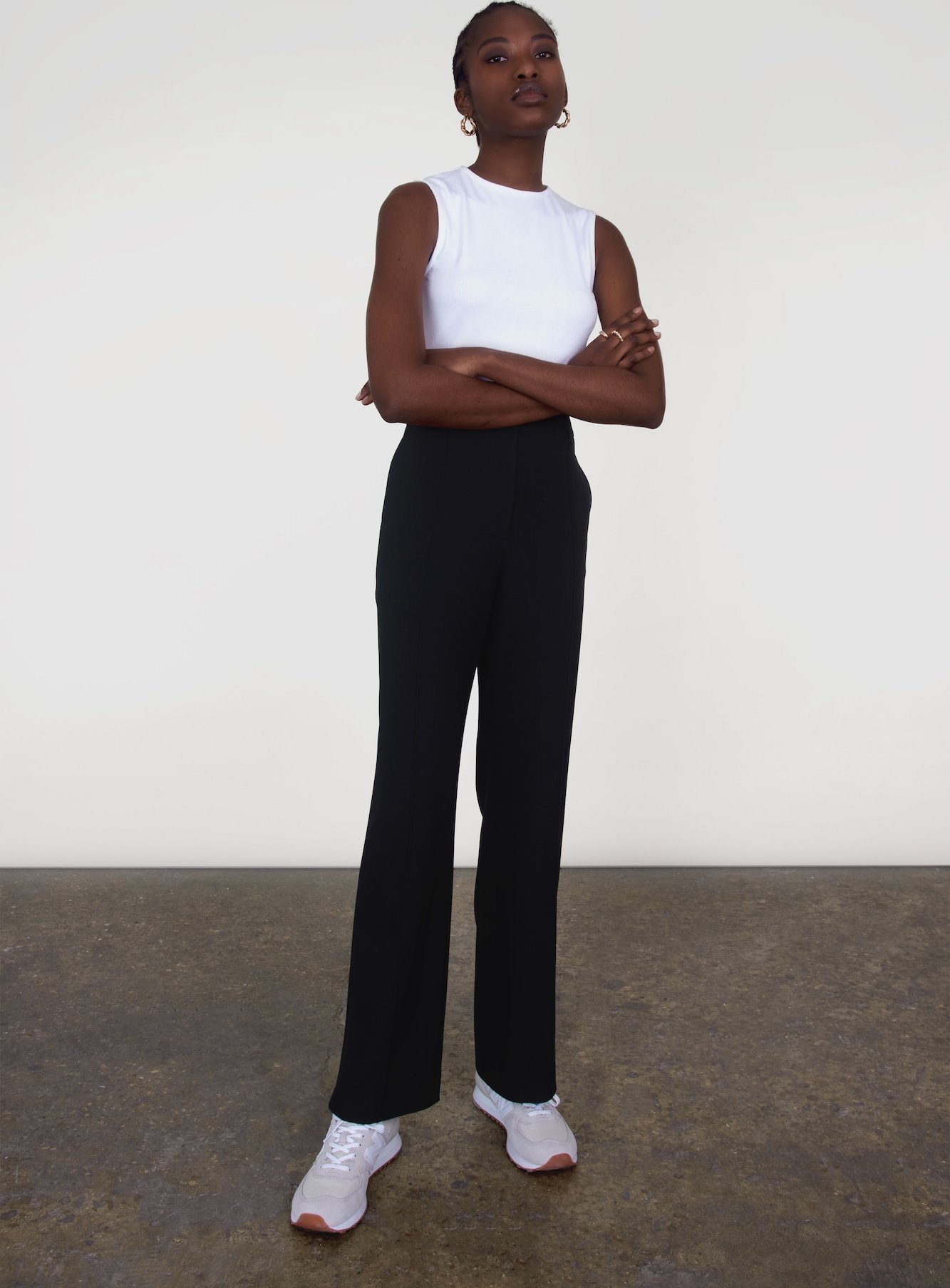 Aligne Kalhoty s puky černá