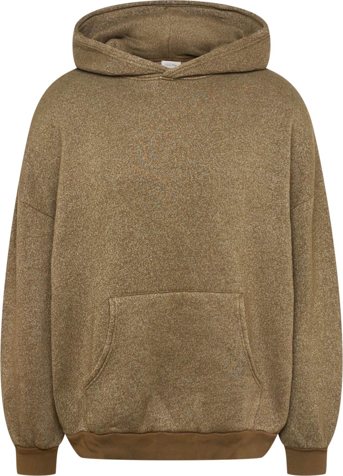 AMERICAN VINTAGE Mikina 'IKATOWN' khaki / stříbrná