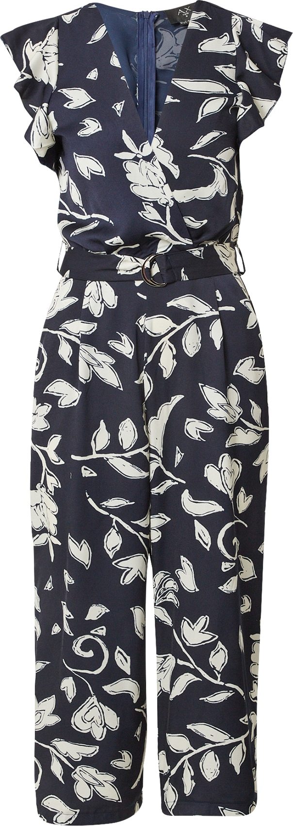 AX Paris Overal námořnická modř / offwhite